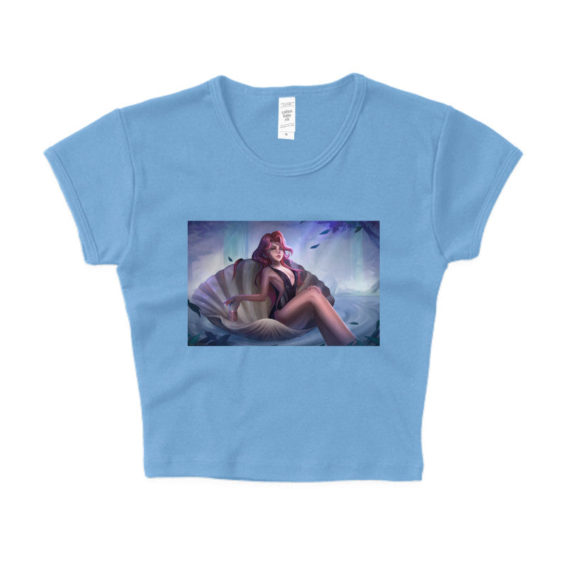 Aphrodite “The Birth of Venus” Crop Top