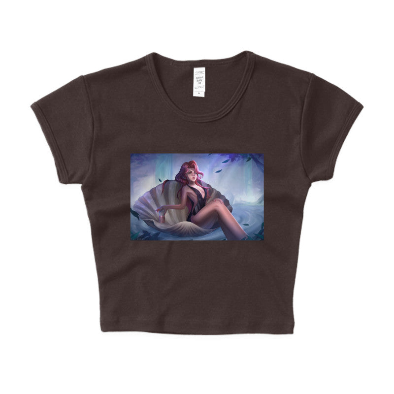 Aphrodite “The Birth of Venus” Crop Top
