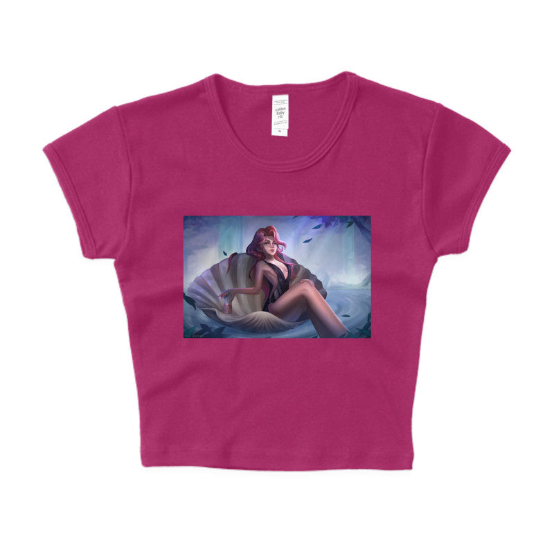 Aphrodite “The Birth of Venus” Crop Top