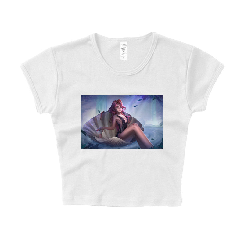 Aphrodite “The Birth of Venus” Crop Top