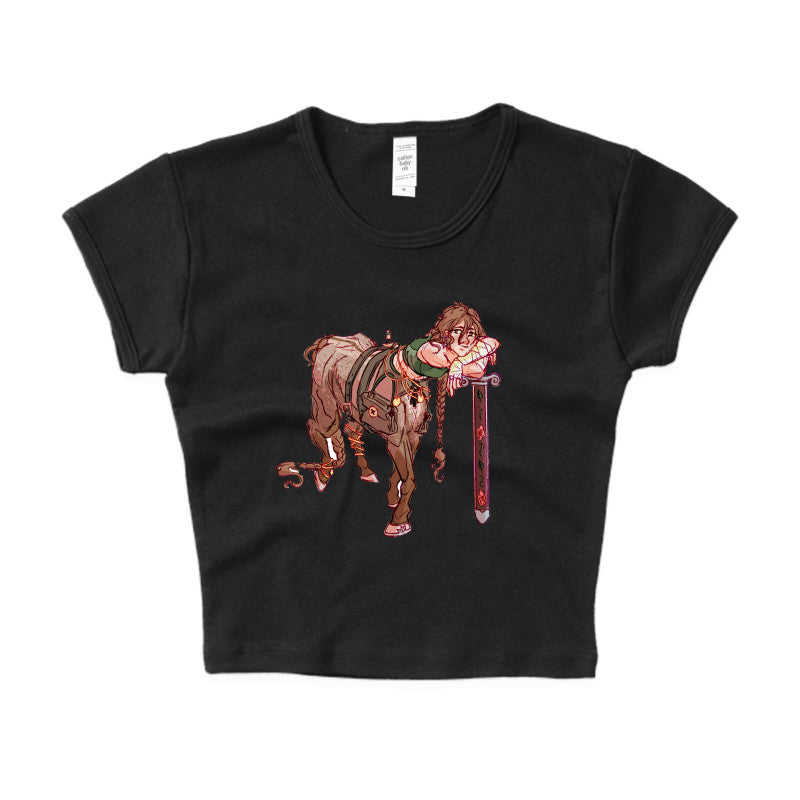 The Weary Centaur Crop Top