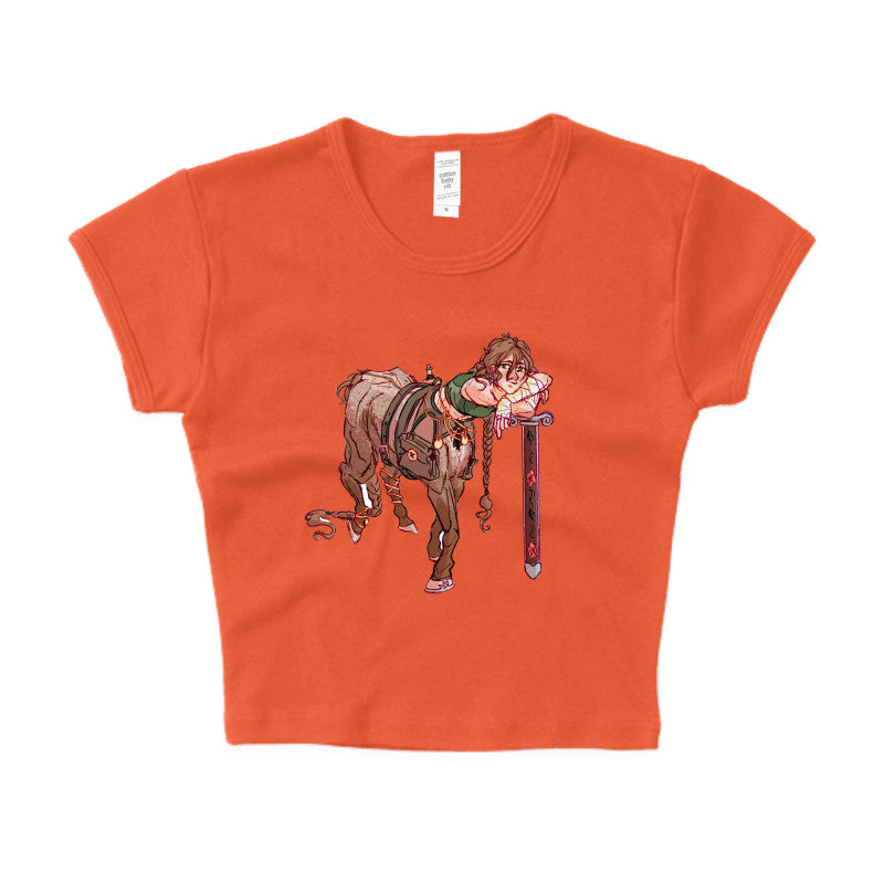The Weary Centaur Crop Top