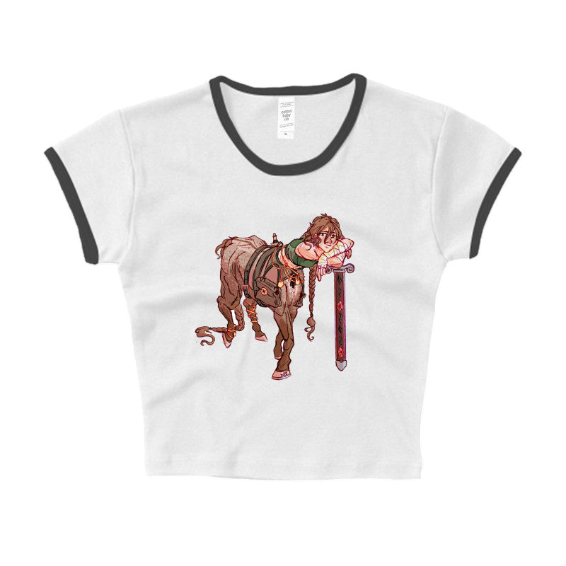 The Weary Centaur Crop Top
