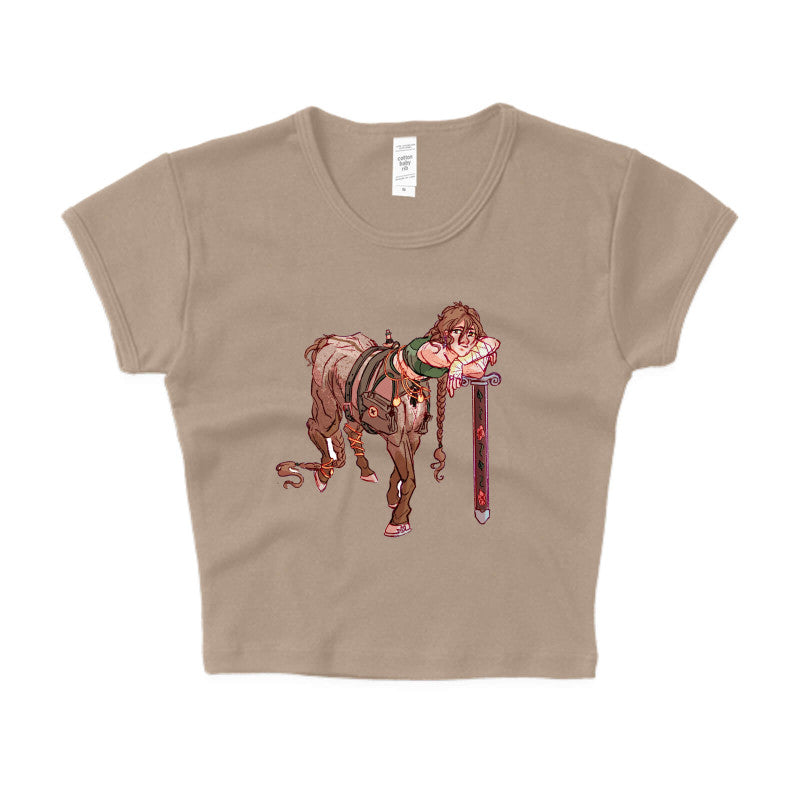 The Weary Centaur Crop Top