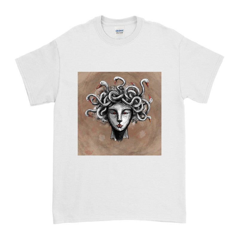 Goose-Crowned Medusa Tee