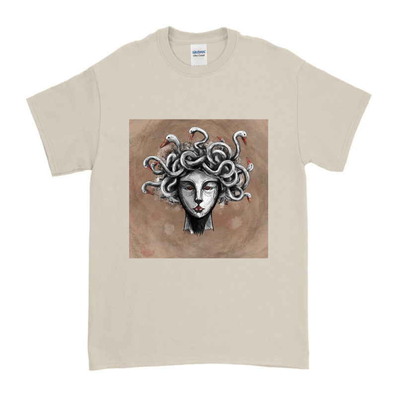 Goose-Crowned Medusa Tee