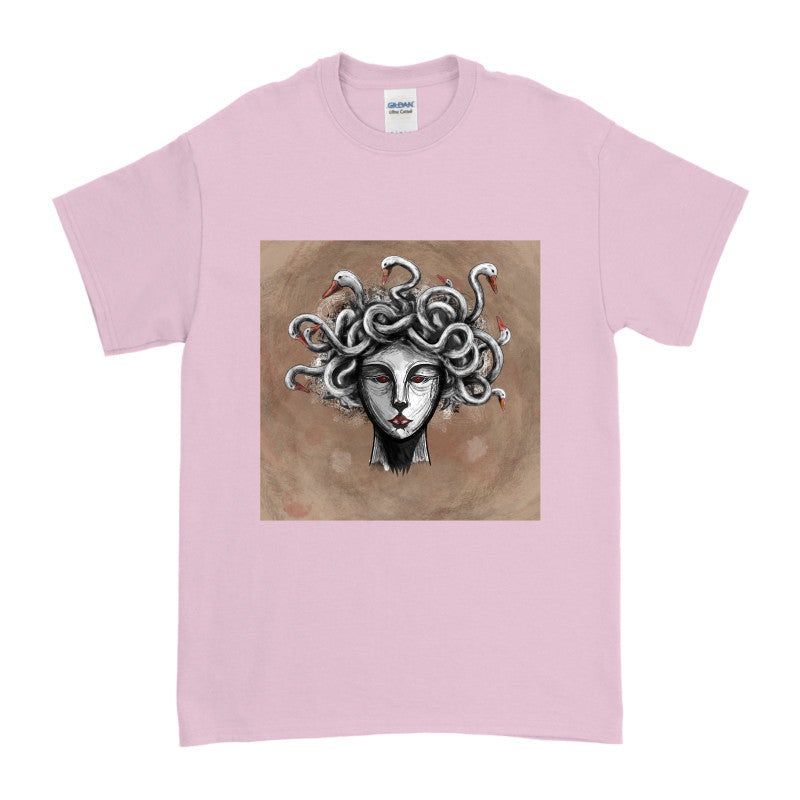 Goose-Crowned Medusa Tee