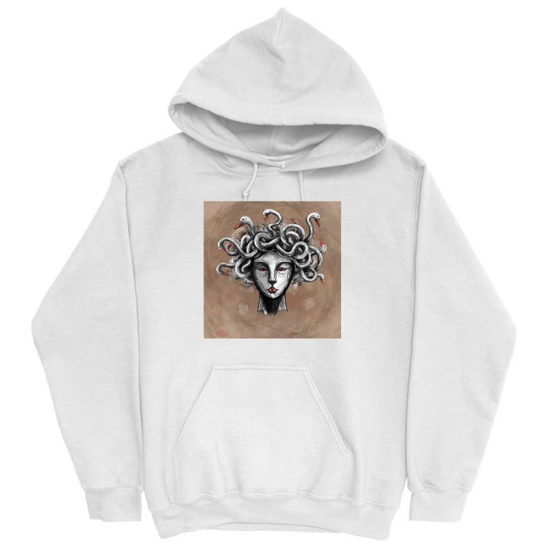 Goose-Crowned Medusa Hoodie