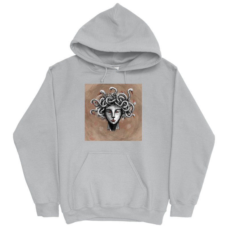 Goose-Crowned Medusa Hoodie