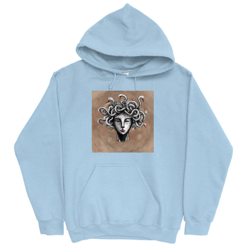Goose-Crowned Medusa Hoodie