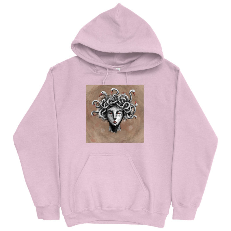 Goose-Crowned Medusa Hoodie