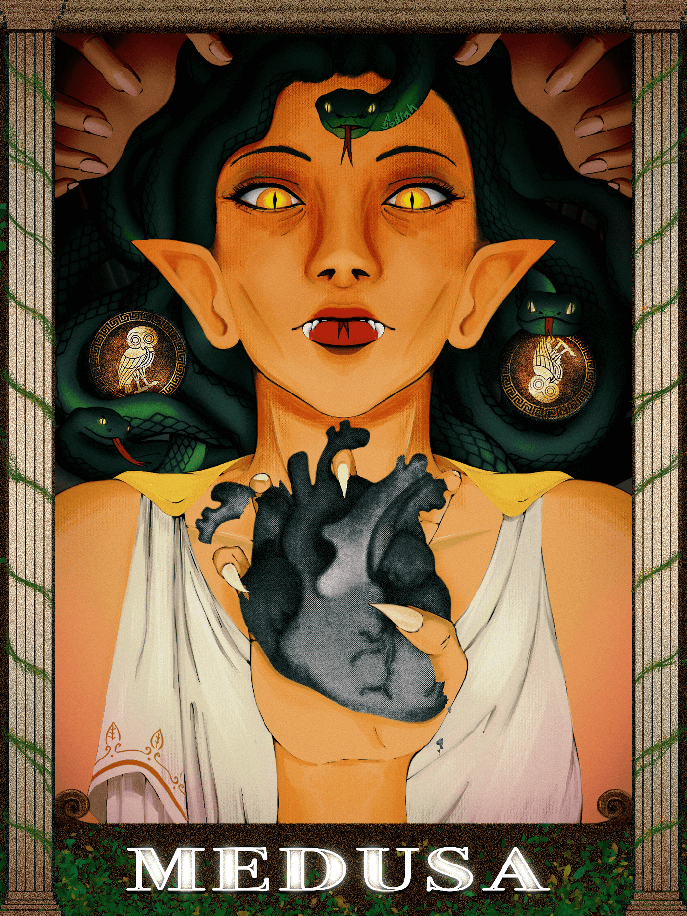 Medusa’s Black Heart