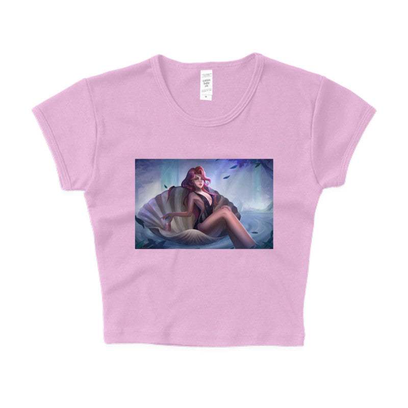 Aphrodite “The Birth of Venus” Crop Top