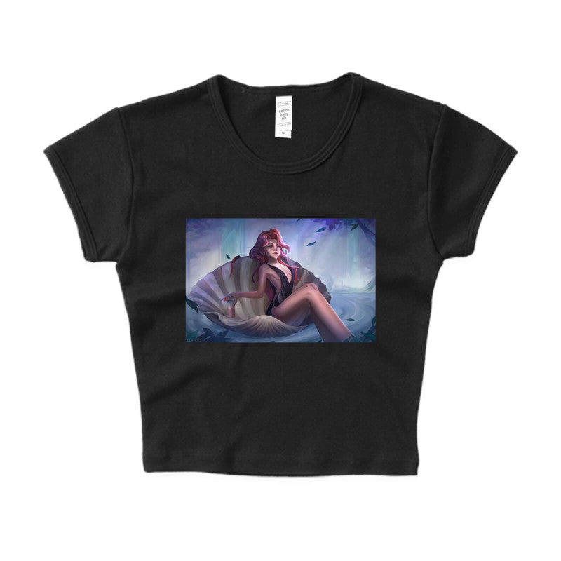Aphrodite “The Birth of Venus” Crop Top