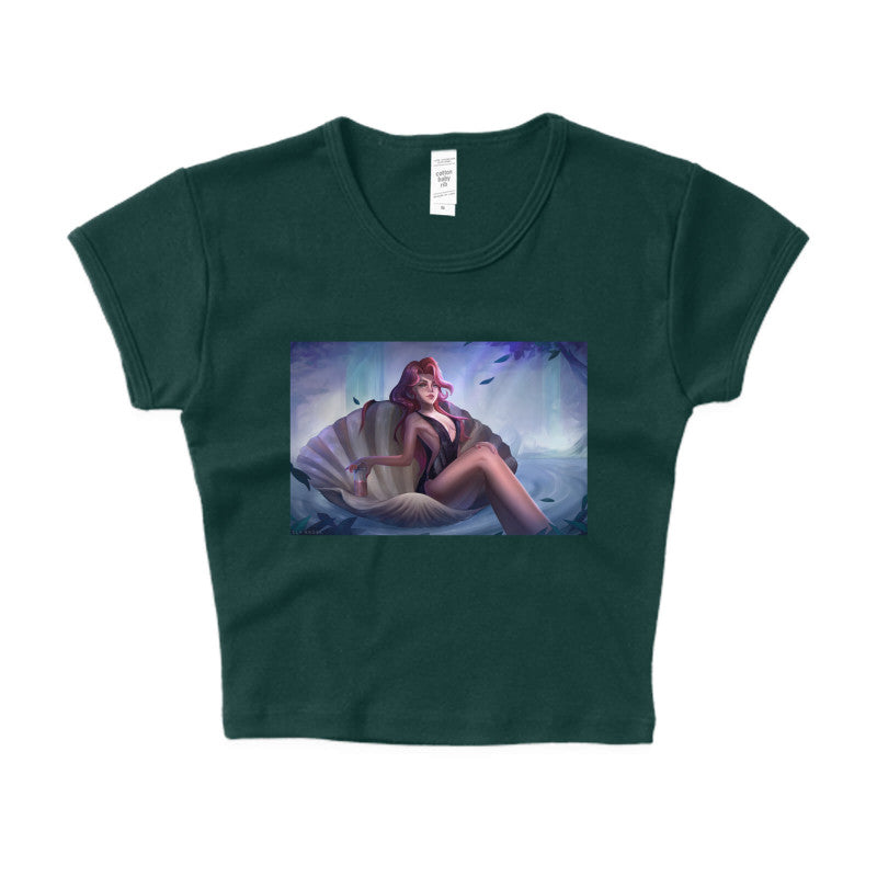 Aphrodite “The Birth of Venus” Crop Top
