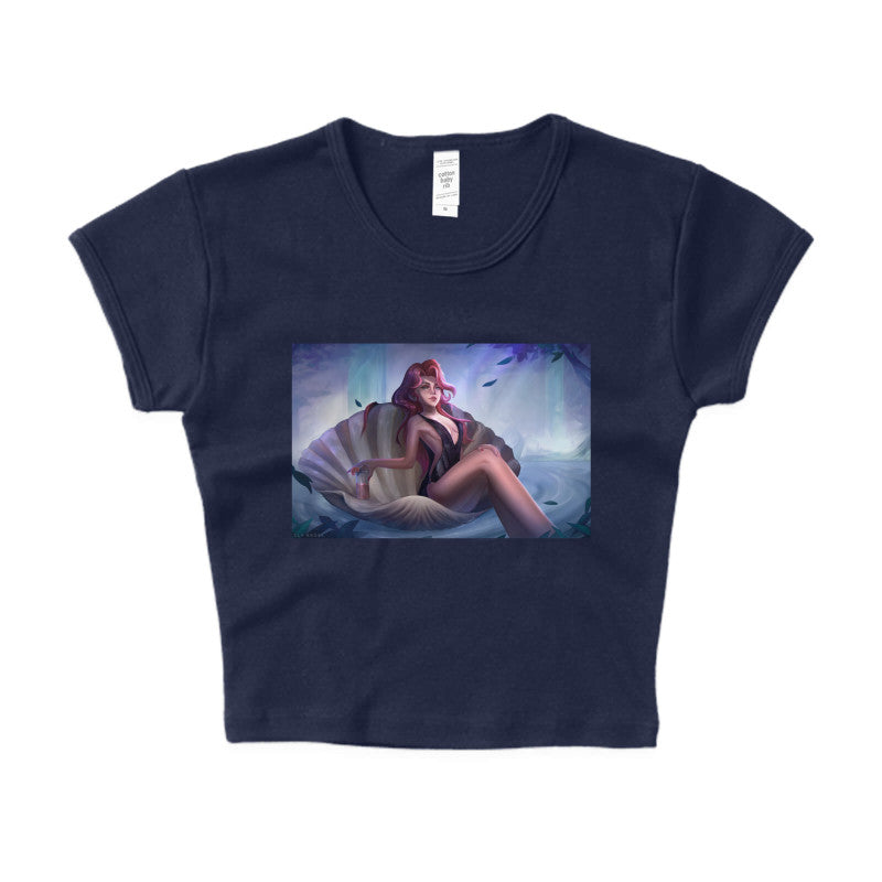Aphrodite “The Birth of Venus” Crop Top