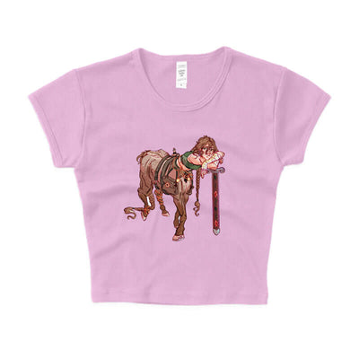 The Weary Centaur Crop Top