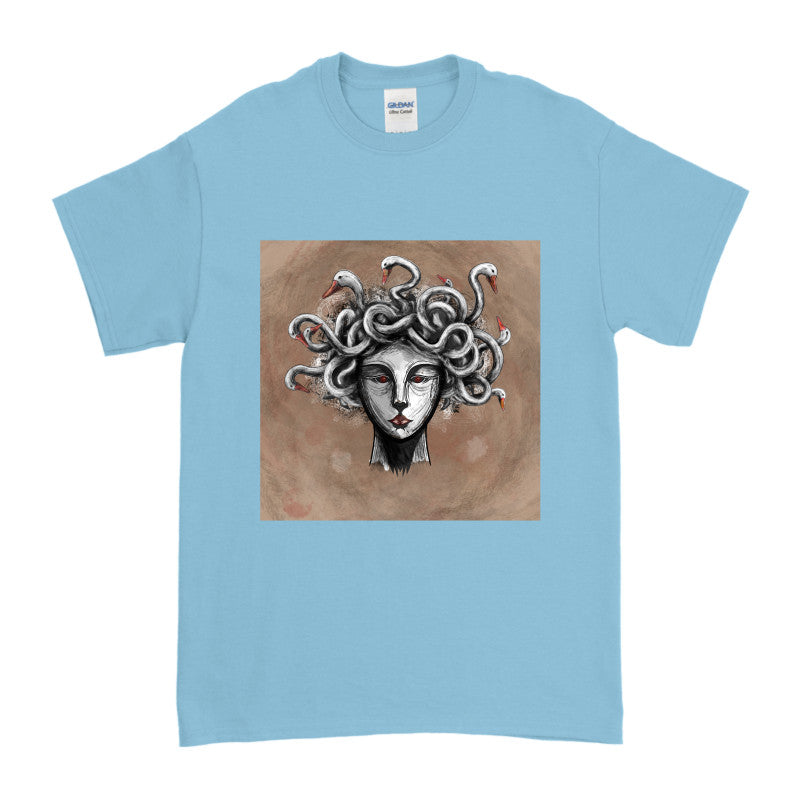 Goose-Crowned Medusa Tee