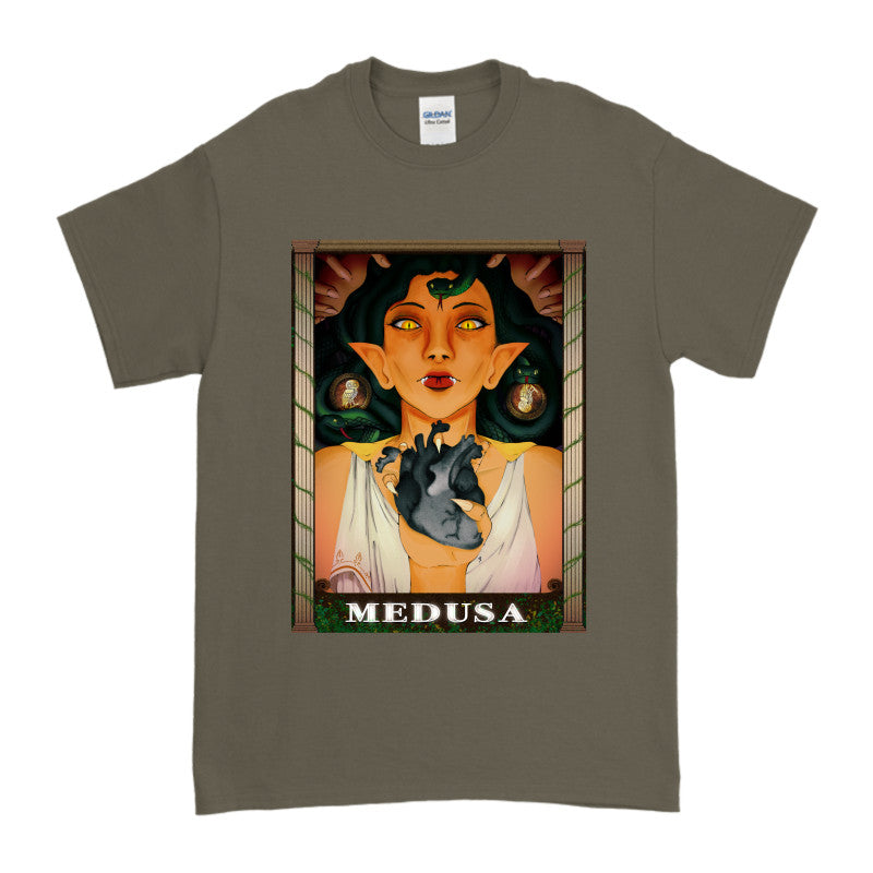 Medusa’s Black Heart Tee