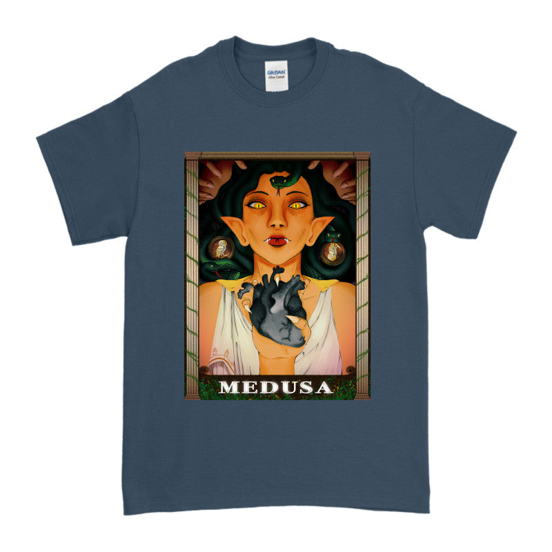 Medusa’s Black Heart Tee